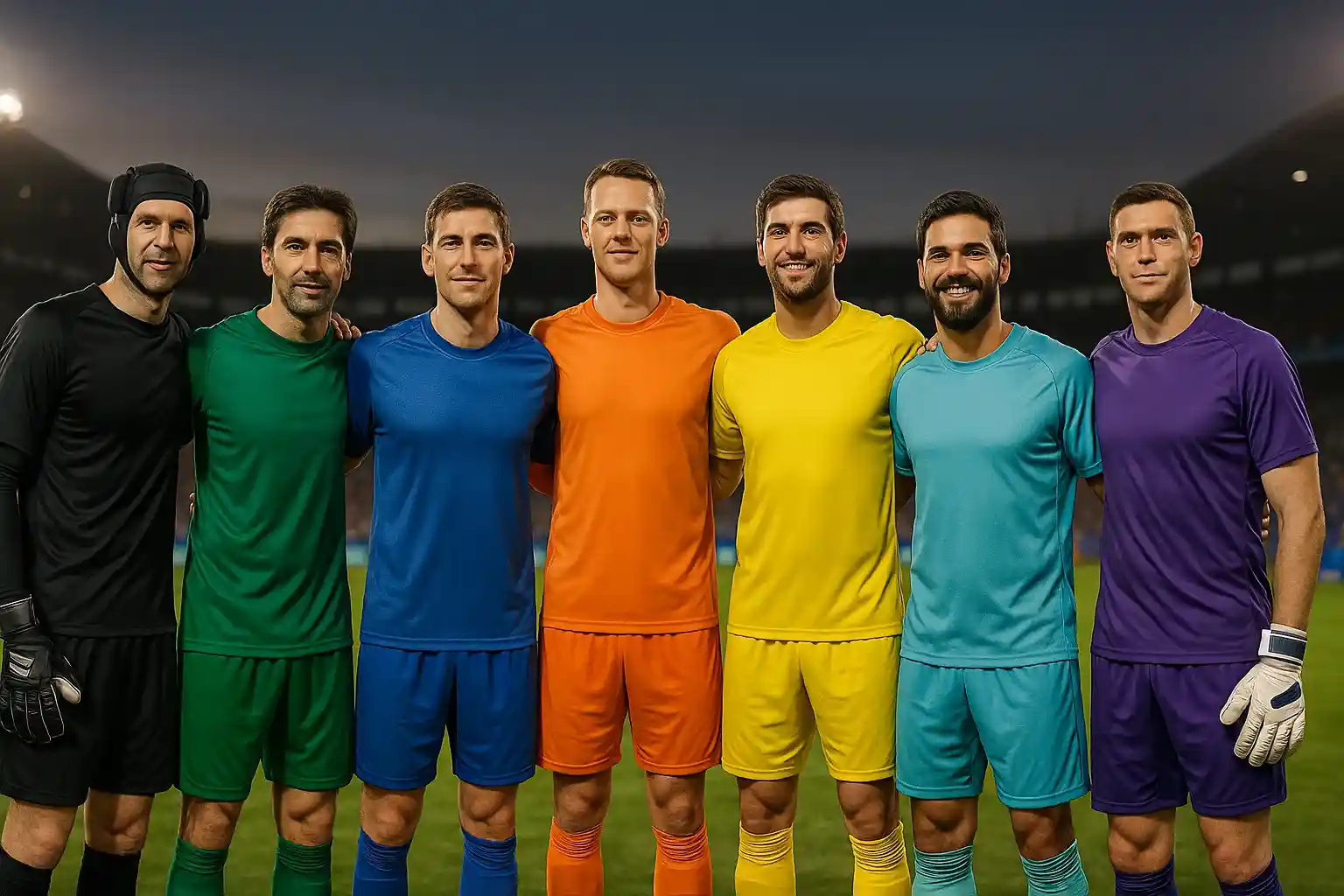 بهترین دروازه بان جهان کیست ؟ 1 عکس گروهی بهترین دروازه بان های جهان